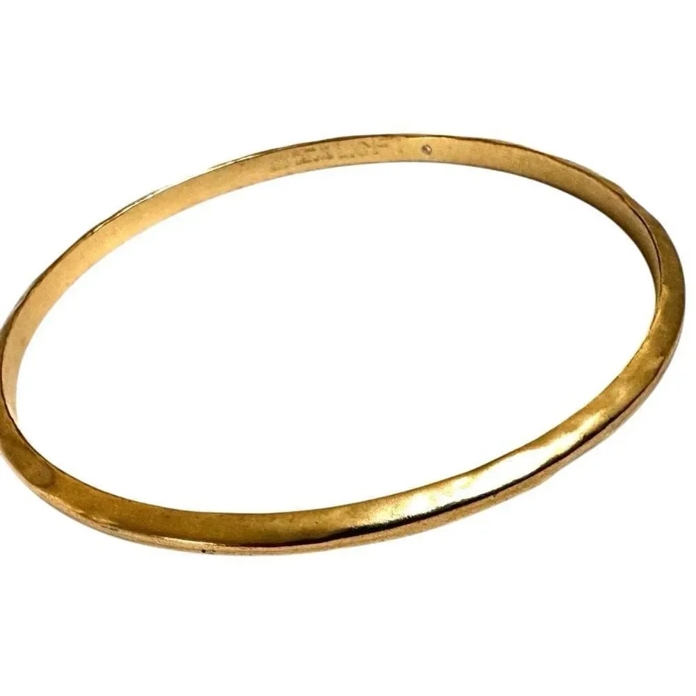 Ann Taylor loft gold tone bangle bracelet